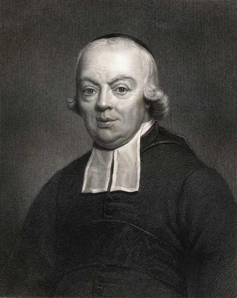 Charles Michel De L Epe.1712-1789 Abb De L Epe. A Philanthropic Priest Poster Print - 26 x 34