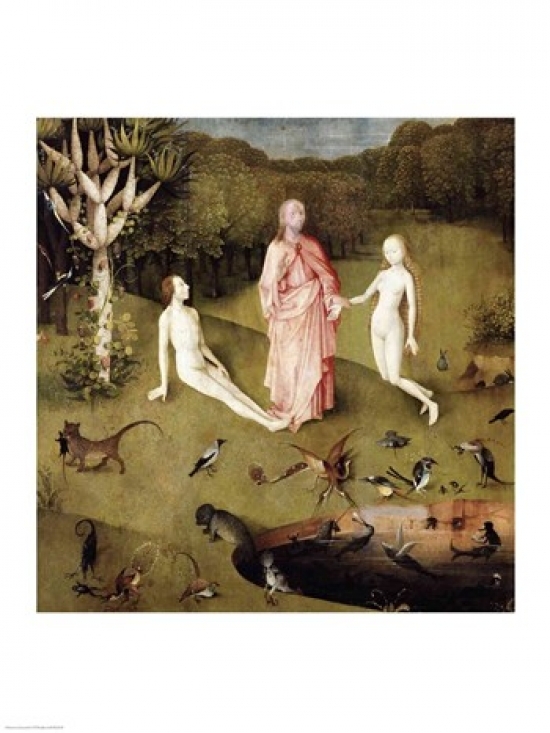 Picture of Posterazzi BALXIR259730LARGE The Garden of Earthly Delights C.1500 Detail Poster Print by Hieronymus Bosch - 24 x 36 in. - Large