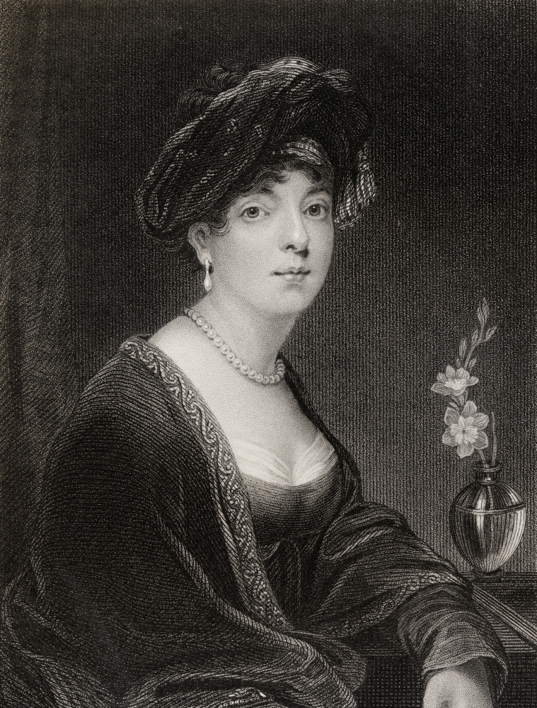 Picture of   Elizabeth Sutherland-Gower Marchioness of Stafford&#44; Countess of Sutherland by S Freeman After TPhillips From The Book -National Portrait Gallery Volume I Published 1830 Poster Print&#44; 13 x 17