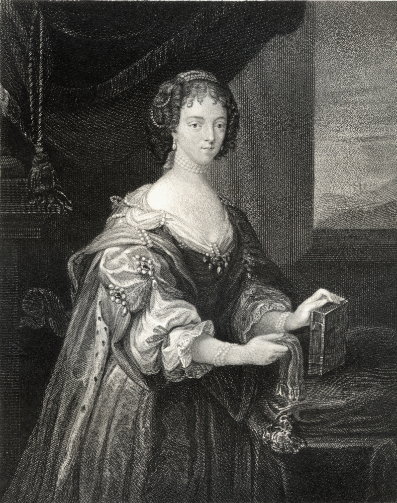 Blanche Somerset Baroness Arundell of Wardour C.1583-1649 From The Book Lodge S British Portraits Published London Poster Print, Large - 26 x 34