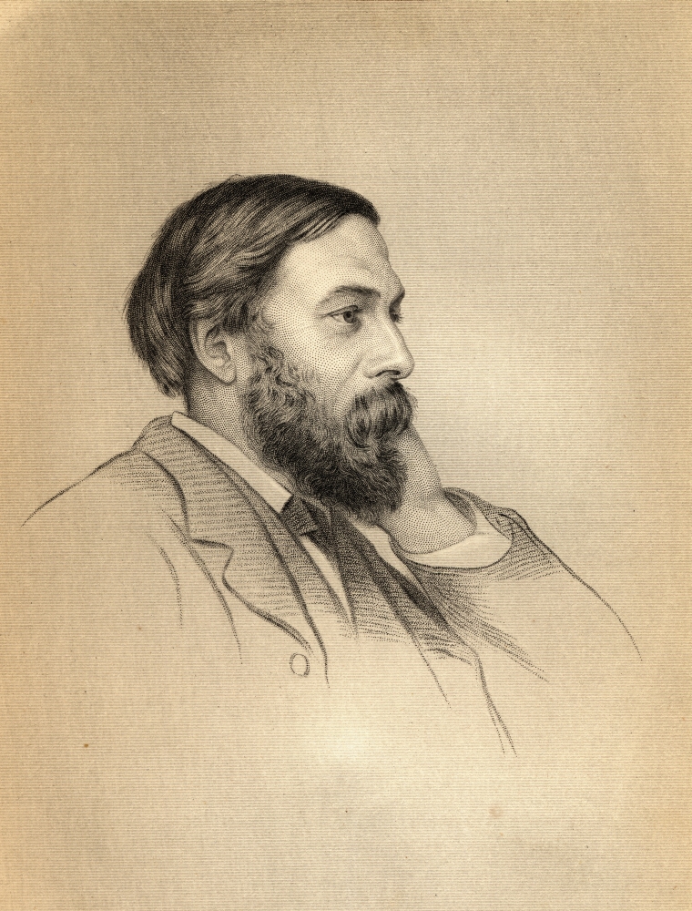 John Addington Symonds 1840-1893 British Cultural Historian Writer On Poster Print - Large - 26 x 34