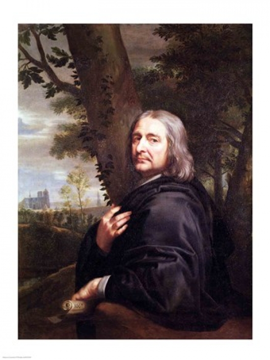 Picture of Posterazzi BALXIR279355 Portrait of Philippe De Champaigne 1668 Poster Print by Philippe De Champaigne - 18 x 24 in.