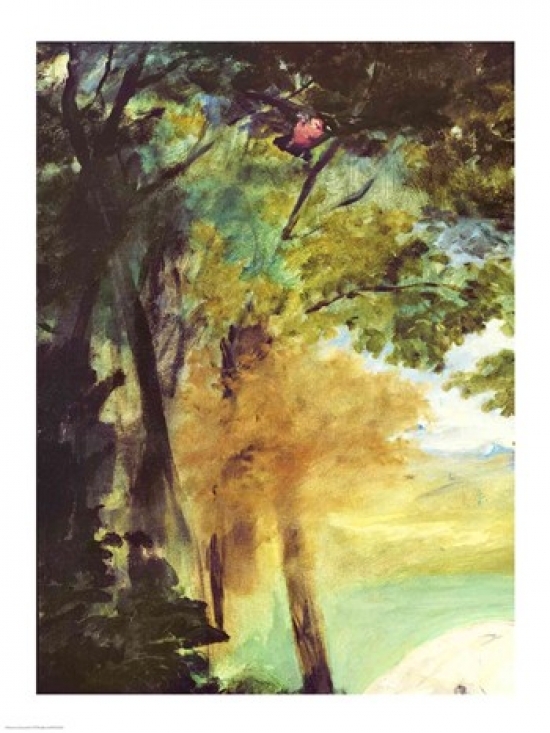 Picture of Posterazzi BALXIR291626LARGE Dejeuner Sur LHerbe 1863 Detail Poster Print by Edouard Manet - 24 x 36 in. - Large