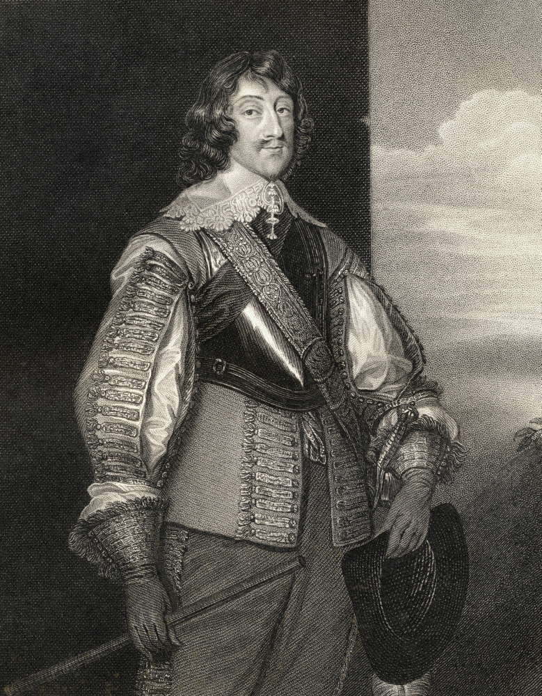 Henry Rich 1St. Earl of Holland 1590-1649 English Courtier From The Book Lodge S British Portraits Published London Poster Print - Large - 26 x 34