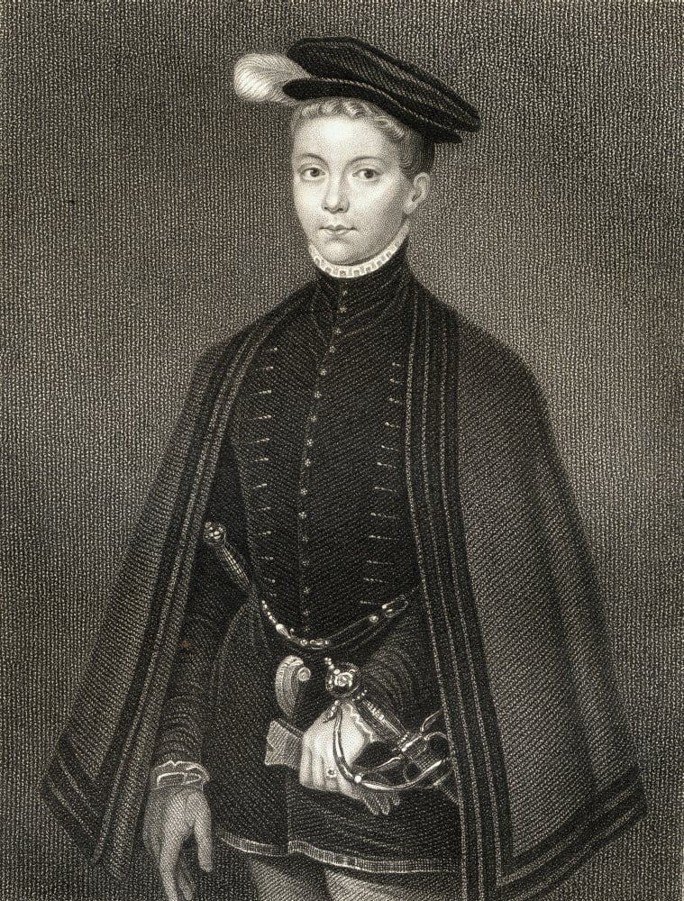 Henry Stewart Lord Darnley Also Stuart 1545-1567 Cousin & Second Husband Poster Print