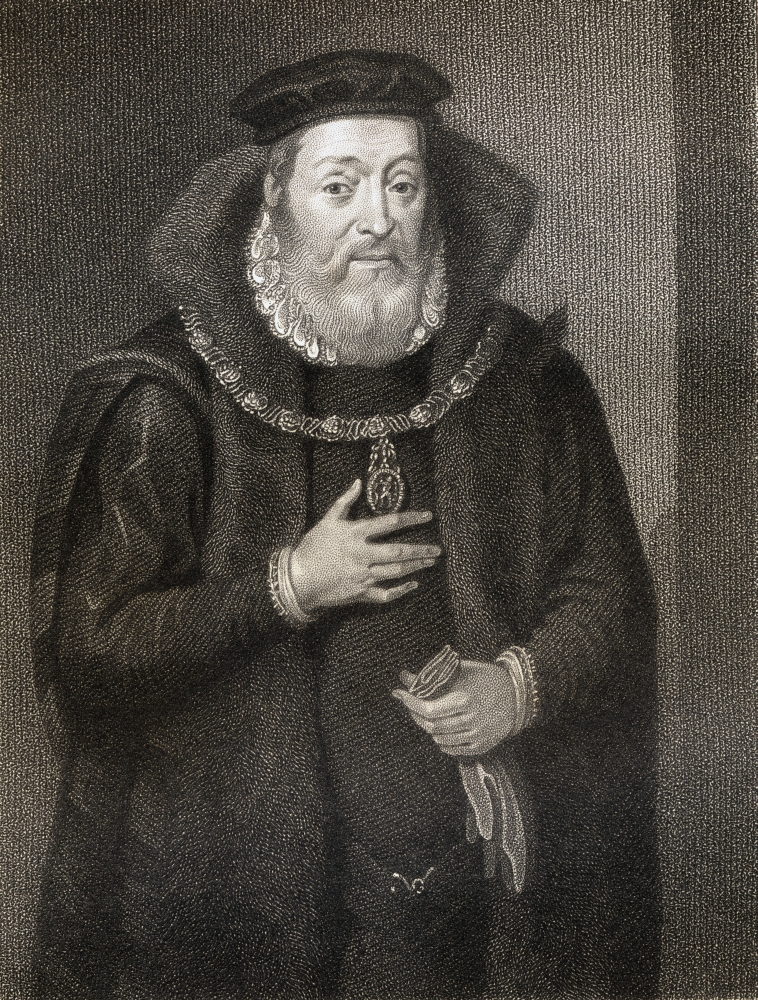 James Hamilton 2Nd Earl of Arran Duc De Chatelherault 1517-1575 Heir Assumptive To Throne After Accession of Mary Poster Print, Large - 26 x 34