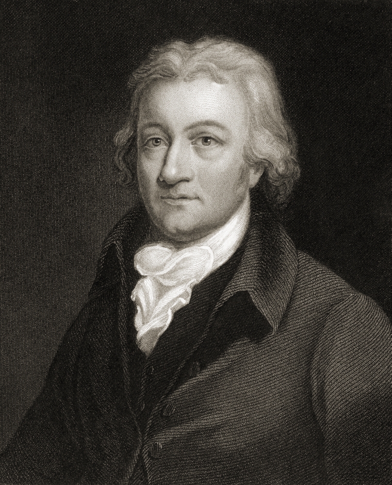 Edmund Cartwright 1743-1823 Inventor of First Wool Combing Machine From The Book -Gallery of Portraits Published London 1833 Poster Print - 13 x 17