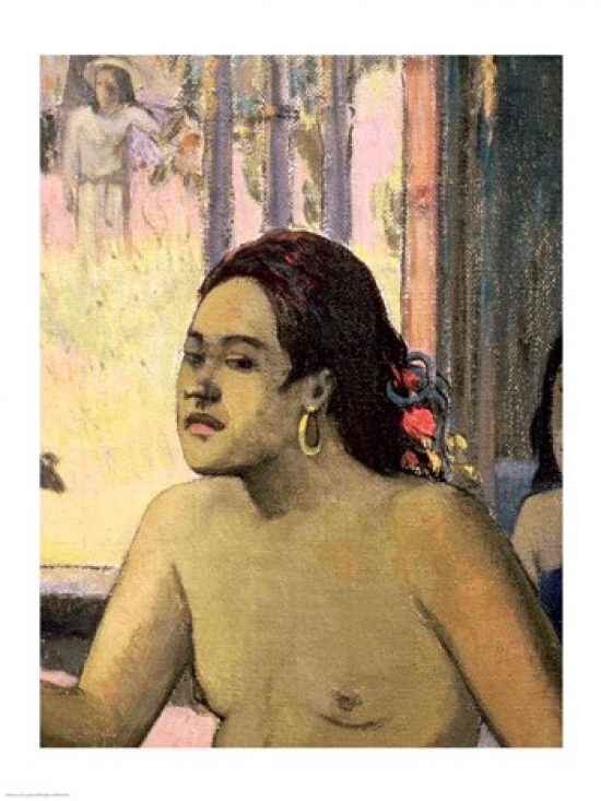 Picture of Posterazzi BALXIR324470LARGE Eiaha Ohipa Detail Poster Print by Paul Gauguin - 24 x 36 in. - Large