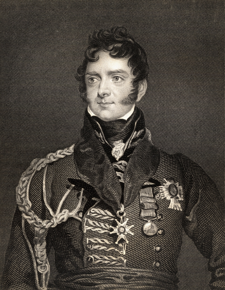 DPI1858461 Sir Henry Torrens 1779-1828 English Major-General Engraved by TADean After Sir T Lawrence From The Book National Poster Print, 13 x 17