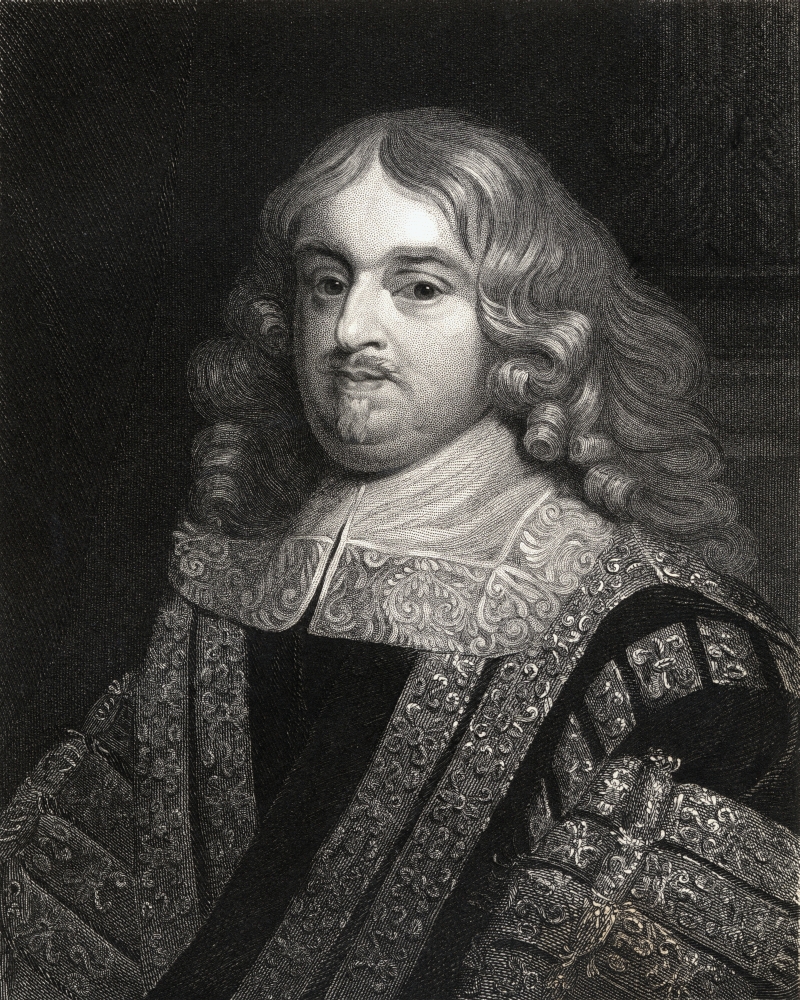 DPI1858543 Edward Hyde 1St Earl of Clarendon Viscount Cornbury Sir Edward Hyde & Baron Poster Print, 13 x 17