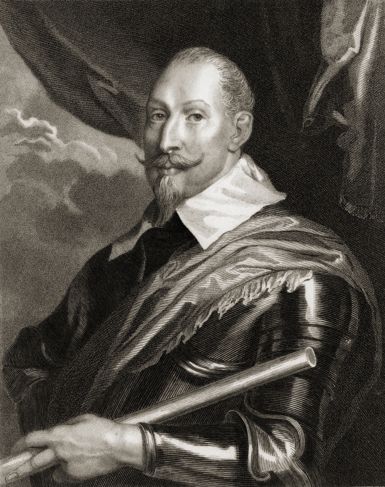 Gustavus Adolphus II 1594-1632 King of Sweden 1611-1632 From The Book Gallery of Portraits Published London 1833 Poster Print - Large - 26 x 34