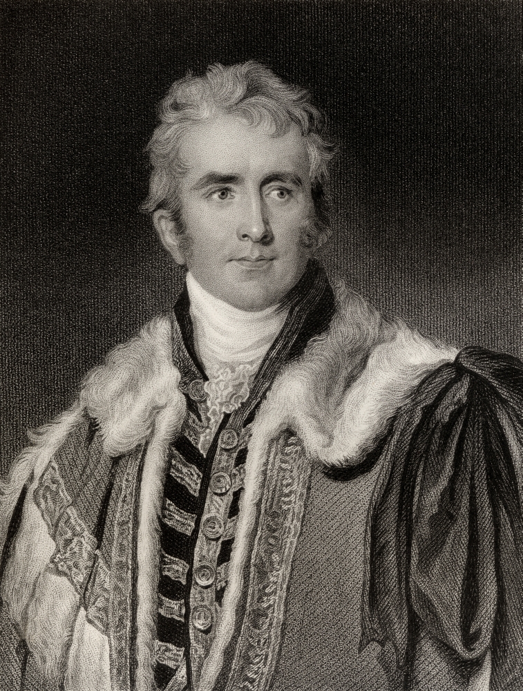 DPI1858472 William Pitt-Amherst 1St. Earl Amherst of Arracan. 1773-1857 English Statesman Poster Print, 13 x 17
