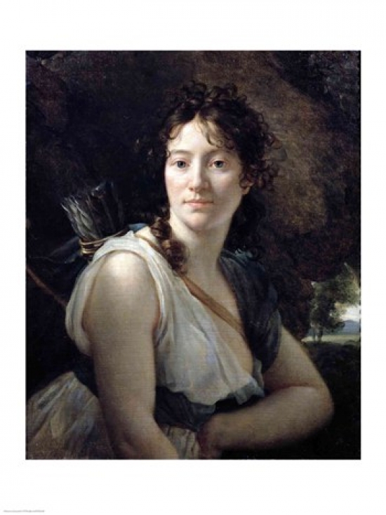 Picture of Posterazzi BALXIR204540 Mademoiselle Duchesnoy in The Role of Dido Poster Print by Francois Gerard - 18 x 24 in.