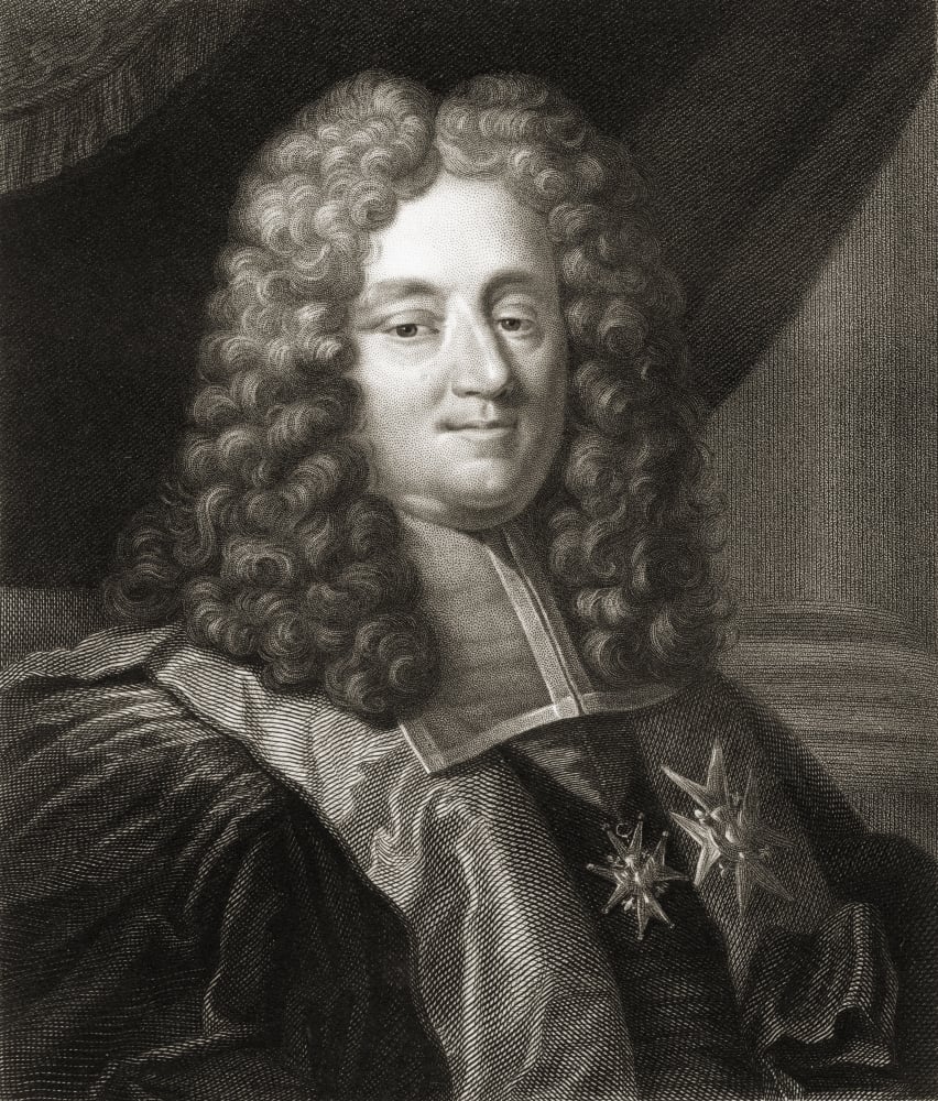 Henri Francois Daguesseau 1668-1751 Chancellor of France From The Book -Gallery of Portraits Published London 1833 Poster Print