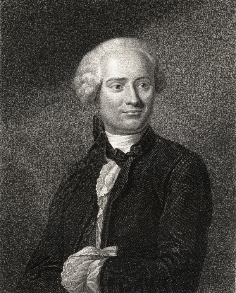 Jean Le Rond Dalembert 1717-1783 French Mathematician Philosopher & Writer From The Book Gallery of Portraits Poster Print, Large - 26 x 34