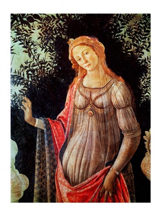 Picture of Posterazzi BALXIR206946 Primavera Detail of Venus C.1478 Poster Print by Sandro Botticelli - 18 x 24 in.