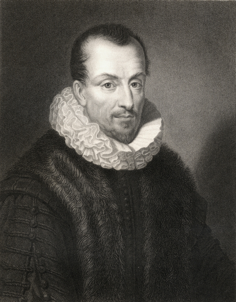 Jacques De Thou Also Spelled Thaunus 1553-1617 French Statesman Bibliophile Poster Print, Large - 26 x 34