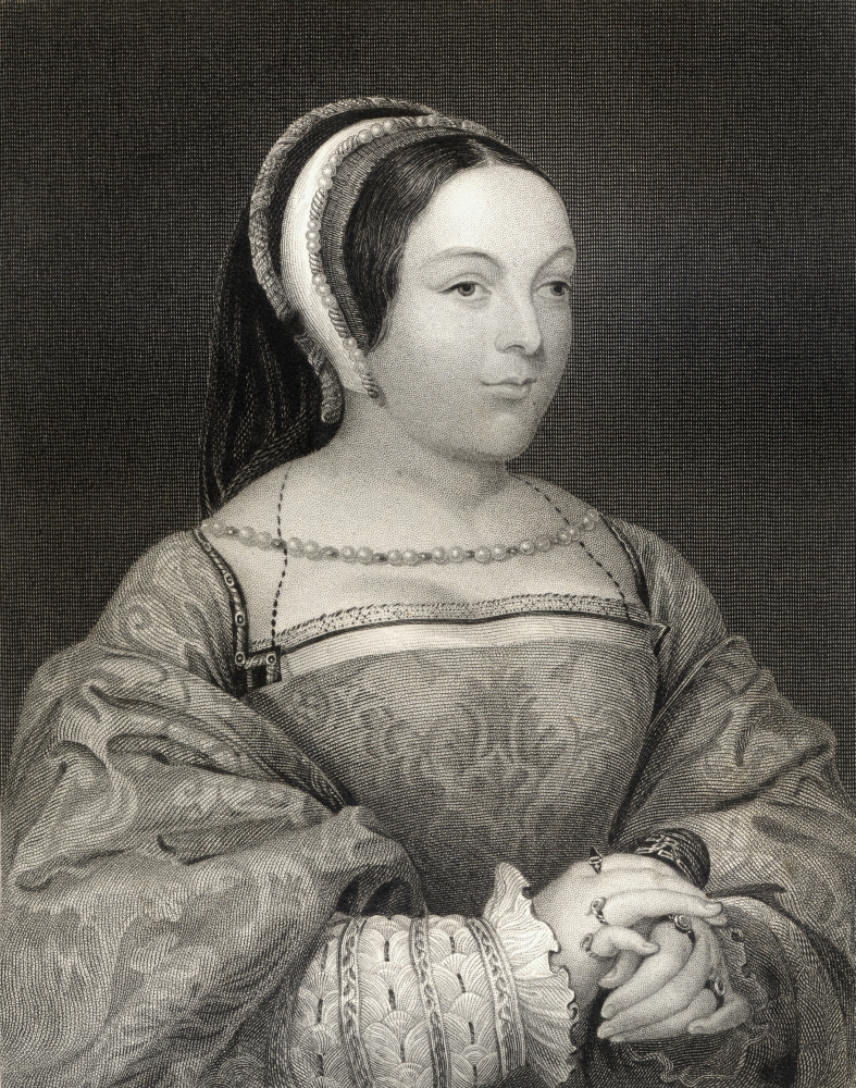Margaret Tudor 1489-1541 Queen of Scotland Wife of Scotland S James IV Mother of James V Elder Daughter of England S H Poster Print - 13 x 17