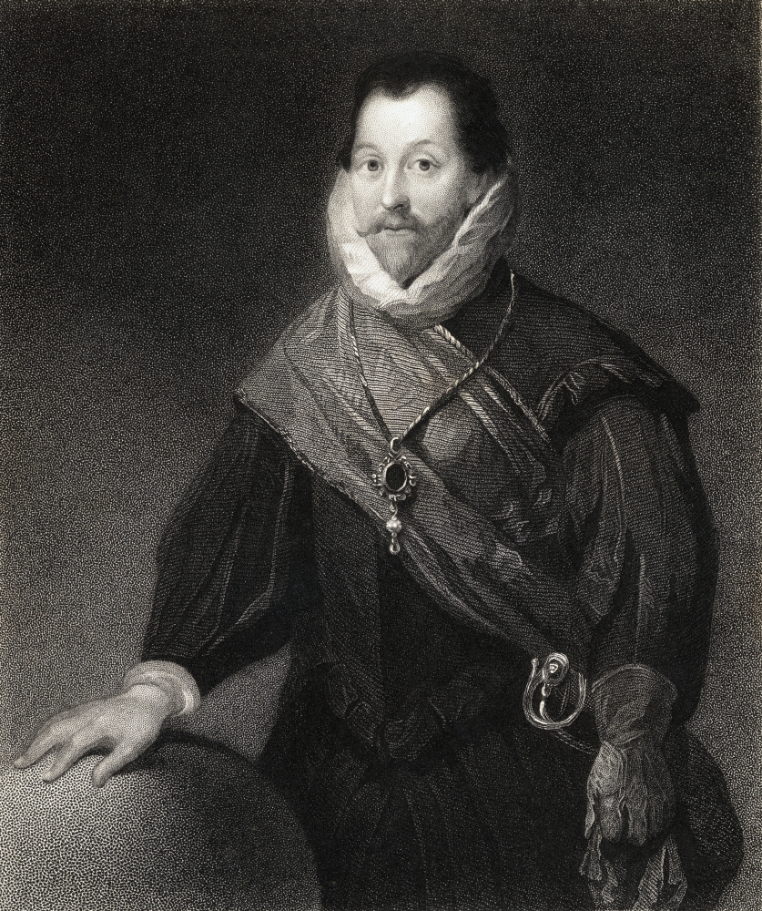 DPI1858841 Sir Francis Drake C.1540 & 3 - 1596 English Admiral From The Book -LodgeS British Portraits Published London 1823 Poster Print, 13 x 16 -  Posterazzi