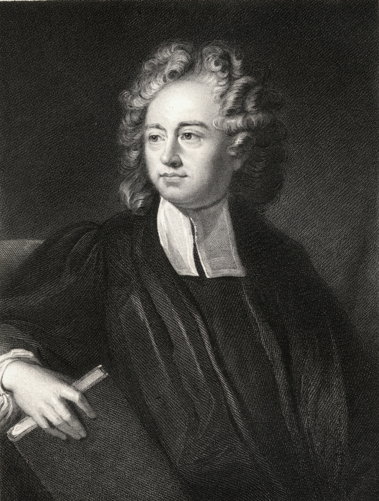 DPI1858817 Richard Bentley 1662-1742 British Clergyman From The Book -Gallery of Portraits Published London 1833 Poster Print, 13 x 17