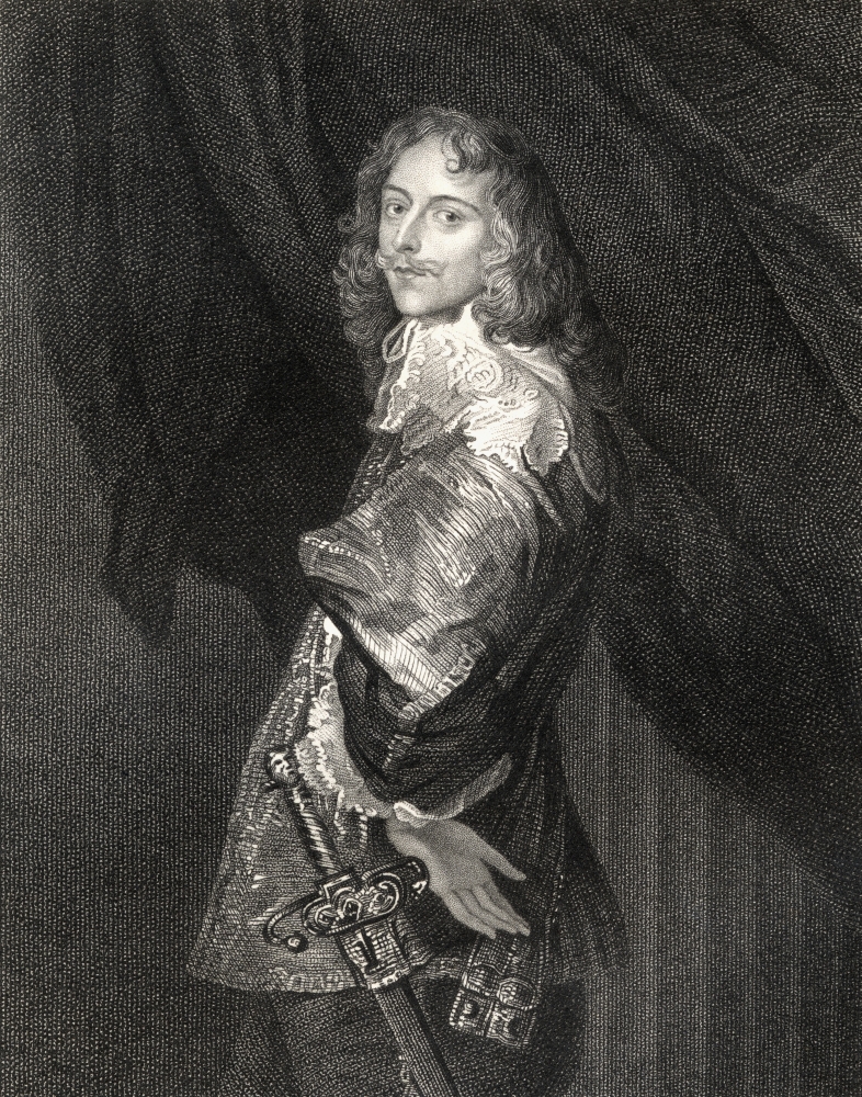 Robert Dormer 1St Earl of Caernarvon 1610-1643 English Royalist From The Book Lodge S British Portraits Published London Poster Print - 13 x 17