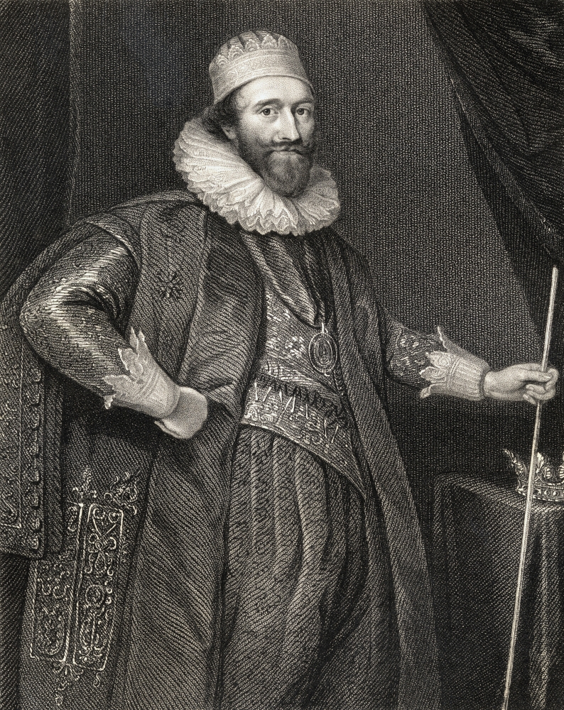 Lodowick Stuart Duke of Richmond & Lennox 1574-1624 English Statesman From The Book Lodge S British Portraits Poster Print