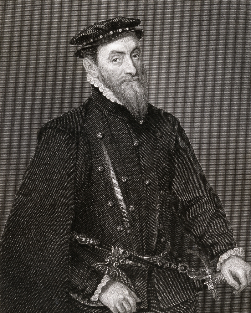 DPI1858847LARGE Sir Thomas Gresham 151819-1579 English Merchant Financier & Founder Poster Print, Large - 26 x 34