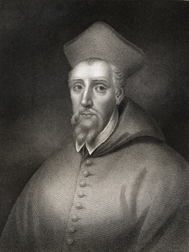 DPI1858884 William Allen 1532-1594 English Cardinal & Scholar From The Book -LodgeS British Portraits Published London 1823 Poster Print, 13 x 17