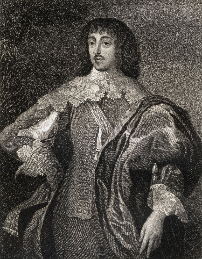 William Villiers Viscount Grandison, 1613-1643 From The Book -LodgeS British Portraits Published London 1823 Poster Print, 13 x 17