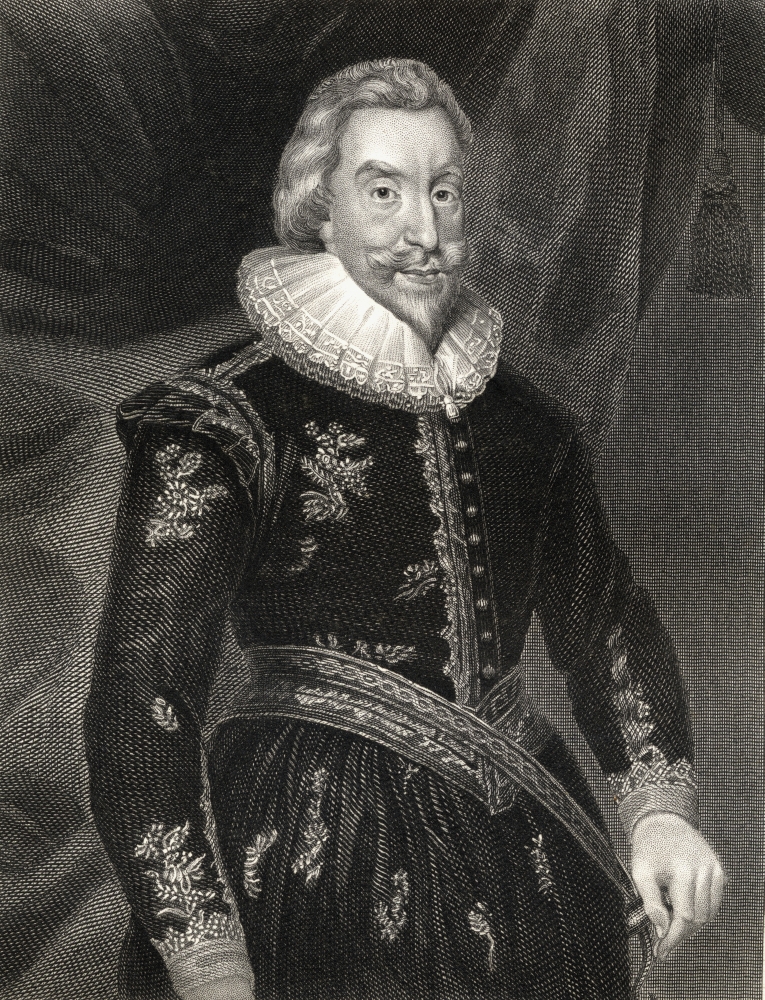 DPI1858882 Walter Aston First Lord Aston 1584-1639 English Courtier From The Book Lodge S British Portraits Published London Poster Print, 13 x 17