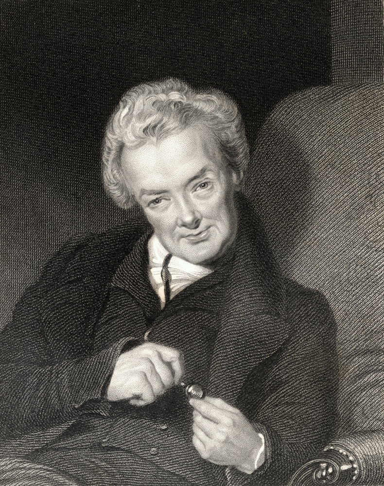 William Wilberforce 1759-1833 British Politician & Philanthropist From The Book -Gallery of Portraits Published London 1833 Poster Print - 13 x 17