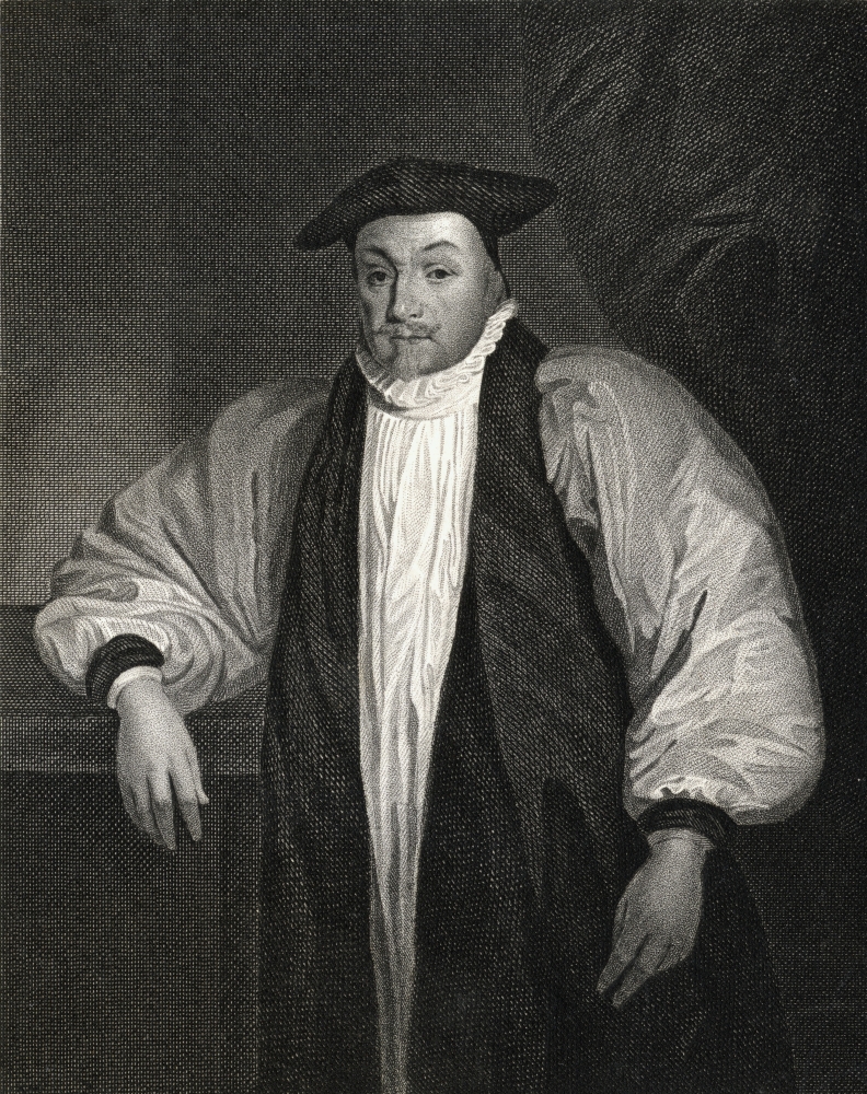 William Laud 1573-1645 Archbishop of Canterbury From The Book -LodgeS British Portraits Published London 1823 Poster Print - 13 x 17