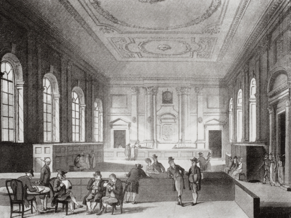 The South Sea House Threadneedle Street London England From The Book The Life of Charles Lamb Volume I by E V Lucas Poster Print, Large - 32 x 24