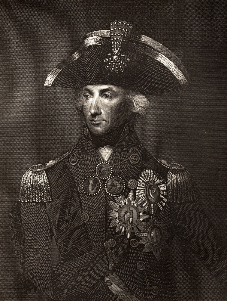 DPI1859334LARGE Horatio Nelson Lord Nelson Viscount Nelson 1758-1805 British Naval Poster Print, Large - 26 x 34