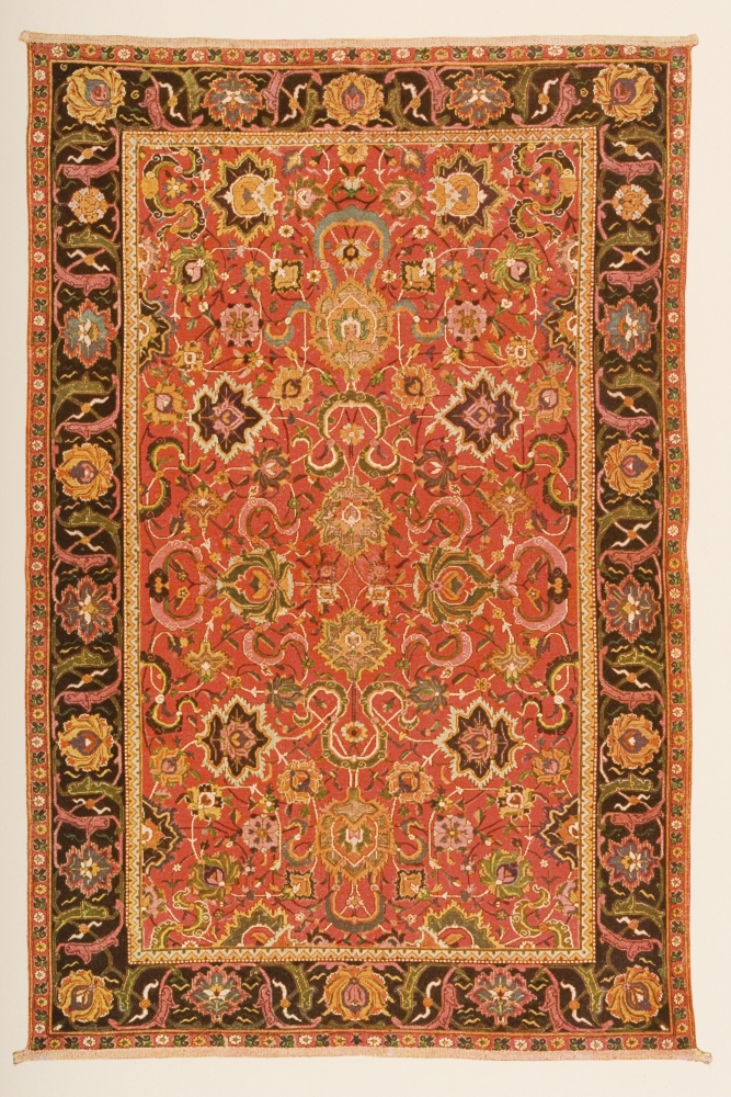 Ispahan Rug From The 16th Century Poster Print, 11 x 17