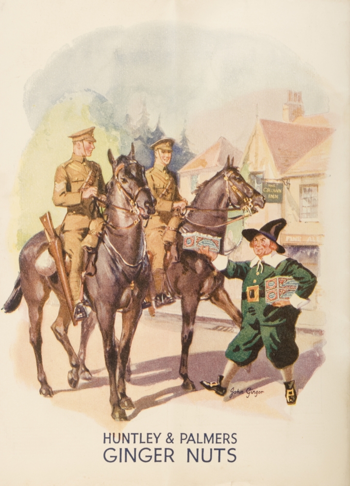DPI1859057 Advertisement for Huntley & Palmers Ginger Nut Biscuits From 1935 Poster Print, 12 x 17