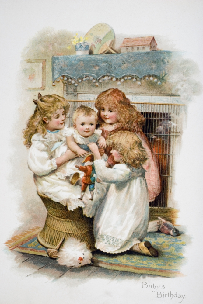 Babys Birthday Poster Print - 11 x 17