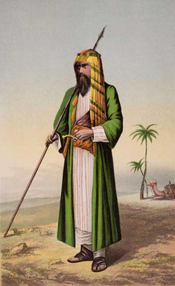 DPI1859073 Richard Burton As Haji Abdullah En Route To Mecca. Sir Richard Francis Burton Poster Print, 11 x 18