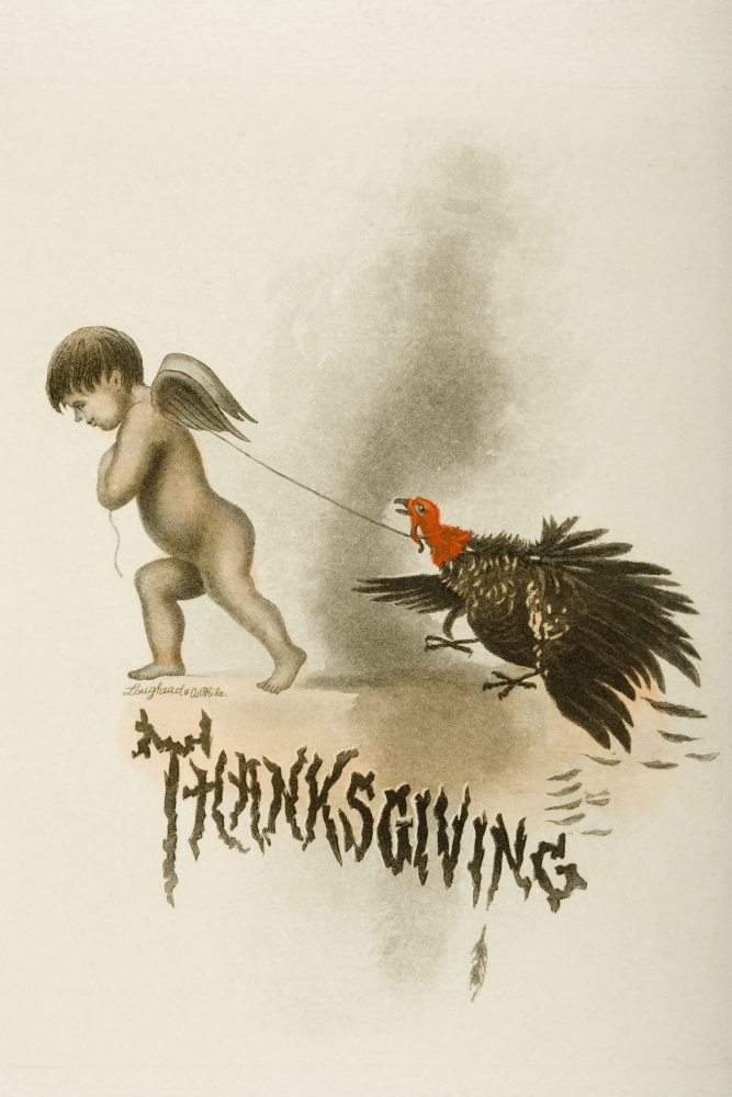 Picture of Posterazzi DPI1859436 Thanksgiving Day Menu. Cunard West Indies Cruise 1930 R.M.S. Franconia. Thanksgiving Day November 27 1930 Poster Print, 11 x 17