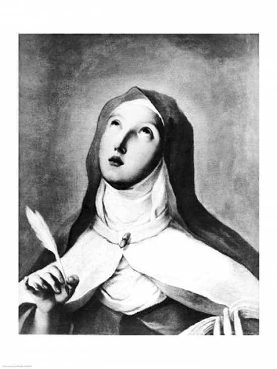 Picture of Posterazzi BALXIR194756 St. Theresa of Avila Poster Print by Francisco De Goya - 18 x 24 in.