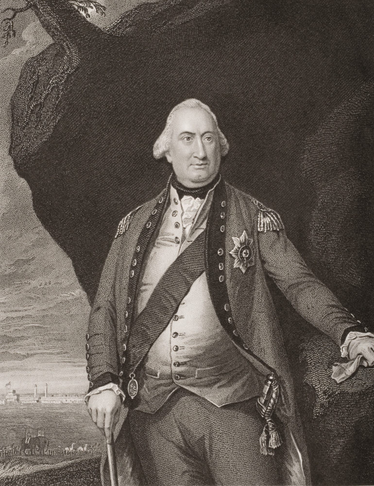 DPI1859568 Charles Cornwallis 1St. Marquis & 2Nd. Earl Cornwallis 1738-1805 British Poster Print, 13 x 17