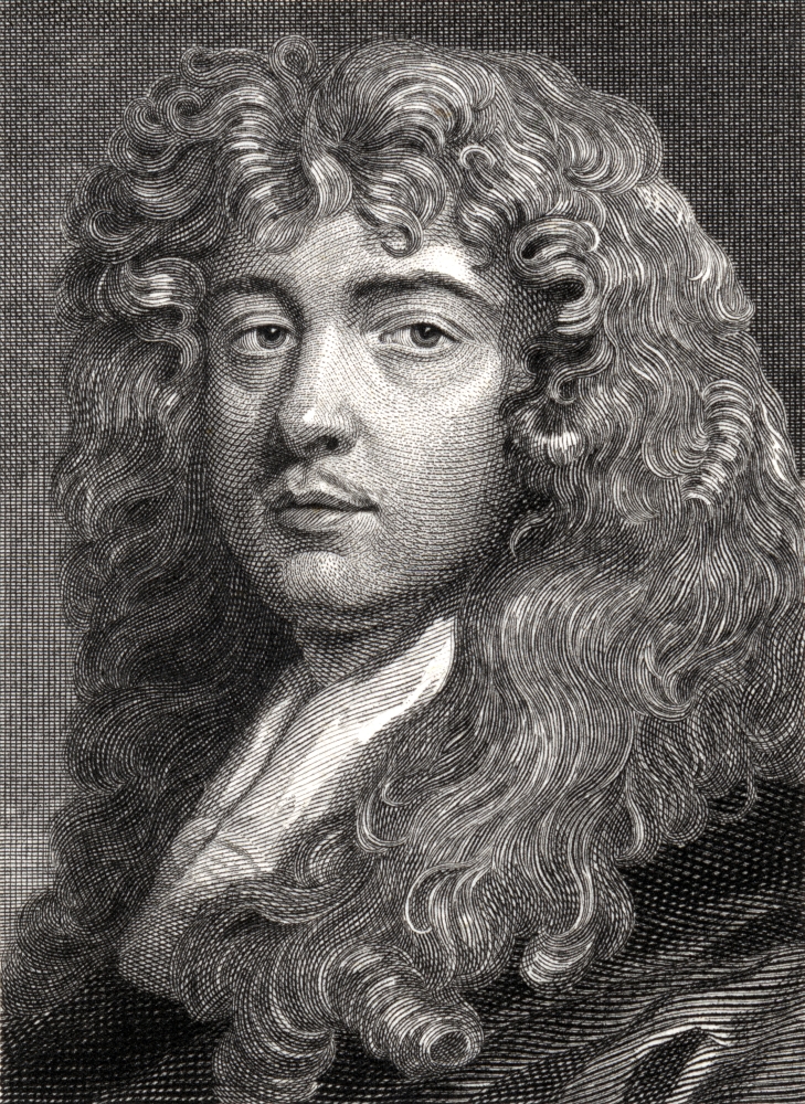 DPI1859530 Sir Peter Lely 1618-1680 Dutch & English Baroque Era Painter. Painted by Himself Engraved by William Edwards Poster Print, 13 x 17