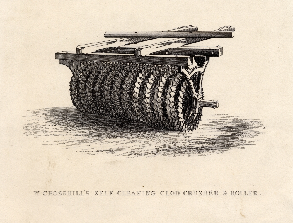 W. Crosskills Self Cleaning Clod Crusher & Roller Poster Print - 17 x 13
