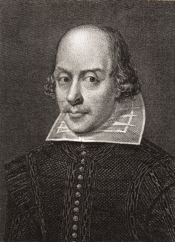 Picture of Posterazzi DPI1859550 William Shakespeare 1564-1616. English Playwright. Engraved by Cosmo Armstrong Painter Unknown Poster Print&#44; 12 x 17