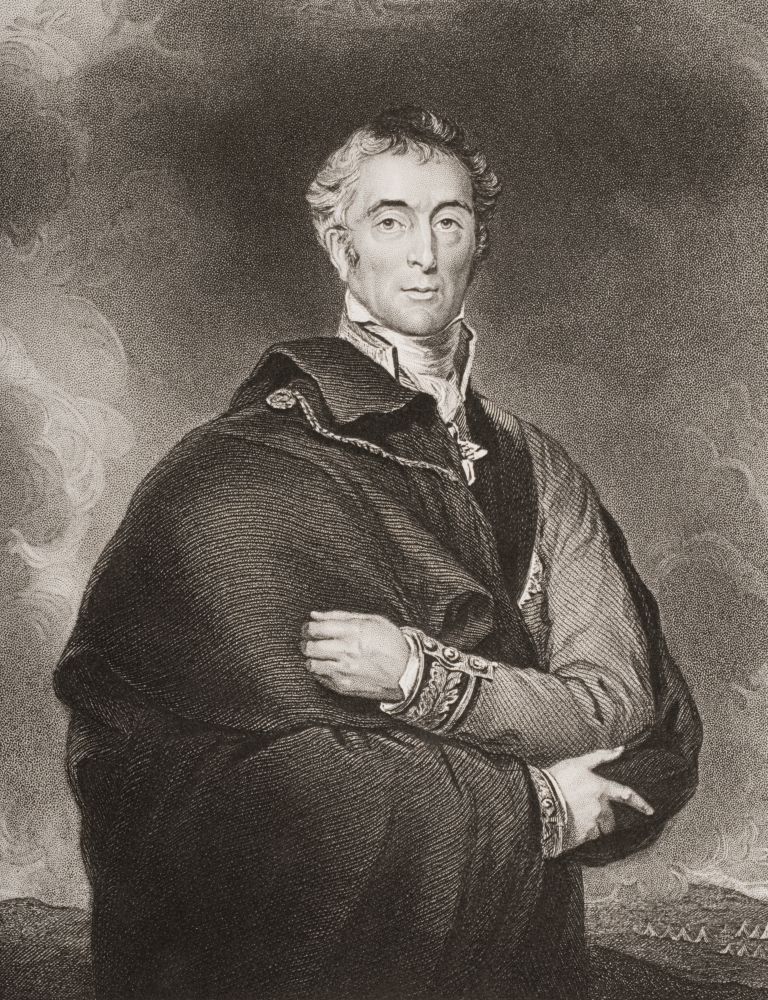 DPI1859569 Arthur Wellesley 1St.Duke of Wellington 1769-1852 British Soldier Poster Print, 13 x 17
