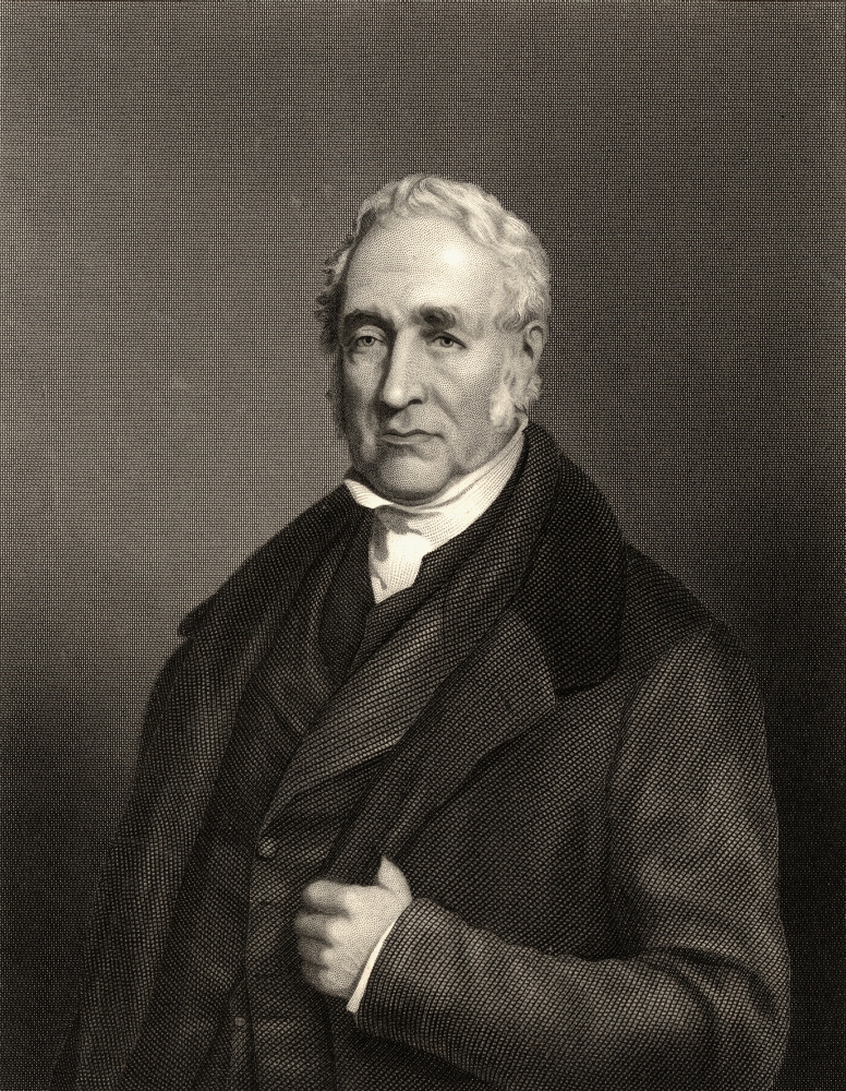 DPI1859604LARGE George Stephenson 1781-1848 British Inventor & Engineer 19th Century Print Engraved by E. Stodart Print, Large - 26 x 34