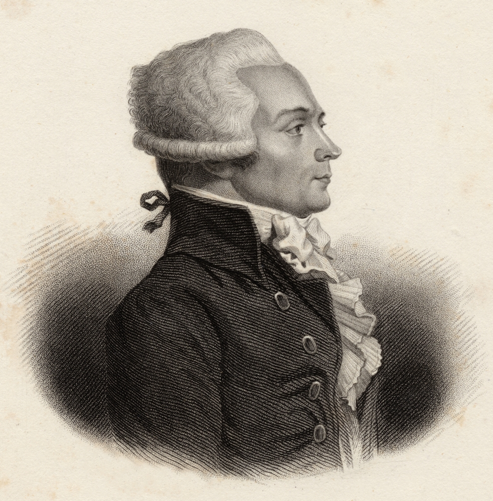 Maximilien Robespierre 1758-1794 Jacobin Leader During French Revolution 19th Century Engraved by Freeman Poster Print, 15 x 15