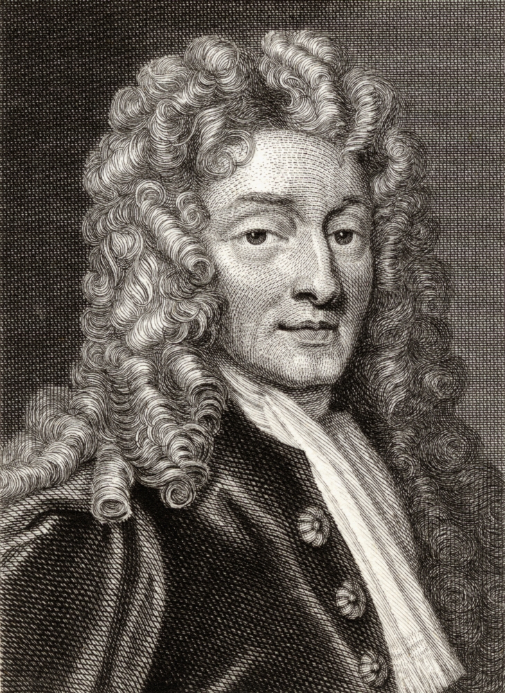 DPI1859715LARGE Sir Christopher Wren 1632-1723 English Architect Scientist Poster Print, Large - 26 x 34
