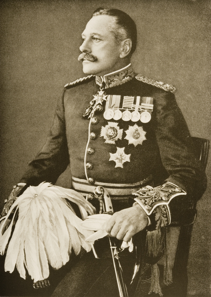 DPI1859829LARGE Field Marshal Sir Douglas Haig. Commanding The British Army In France. The Right Poster Print, Large - 24 x 34