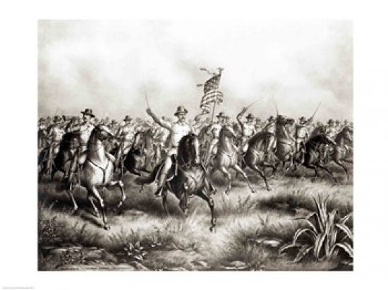 BALBAL111645 Rough Riders Colonel Theodore Roosevelt Poster Print - 24 x 18 in.
